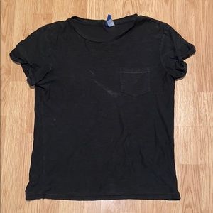 Olive H&M Pocket Tee